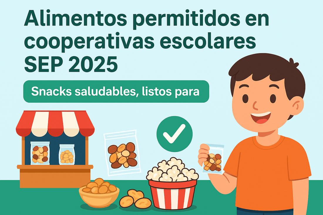 ¿Qué alimentos permite la SEP en escuelas? 2025 🍎📚