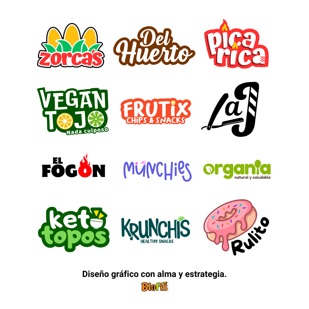 Diseño gráfico profesional con alma y estrategia, pensado para emprendedores que desean lanzar su propia marca de botanas como maicitos inflados, obleas de amaranto, chips de vegetales o chicharrón de garbanzo. Servicio de creación de logos y etiquetas para diferenciar tu marca de snacks en el mercado mexicano.