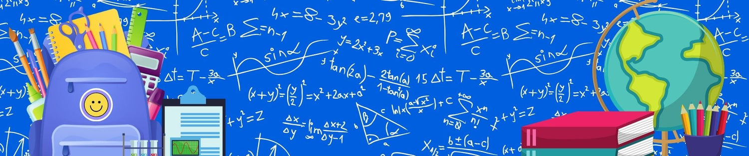 ilustraciones de material escolar