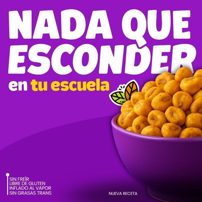 nueva receta maiz inflado libre de gluten sin freir inflado al vapor y sin grasas trans