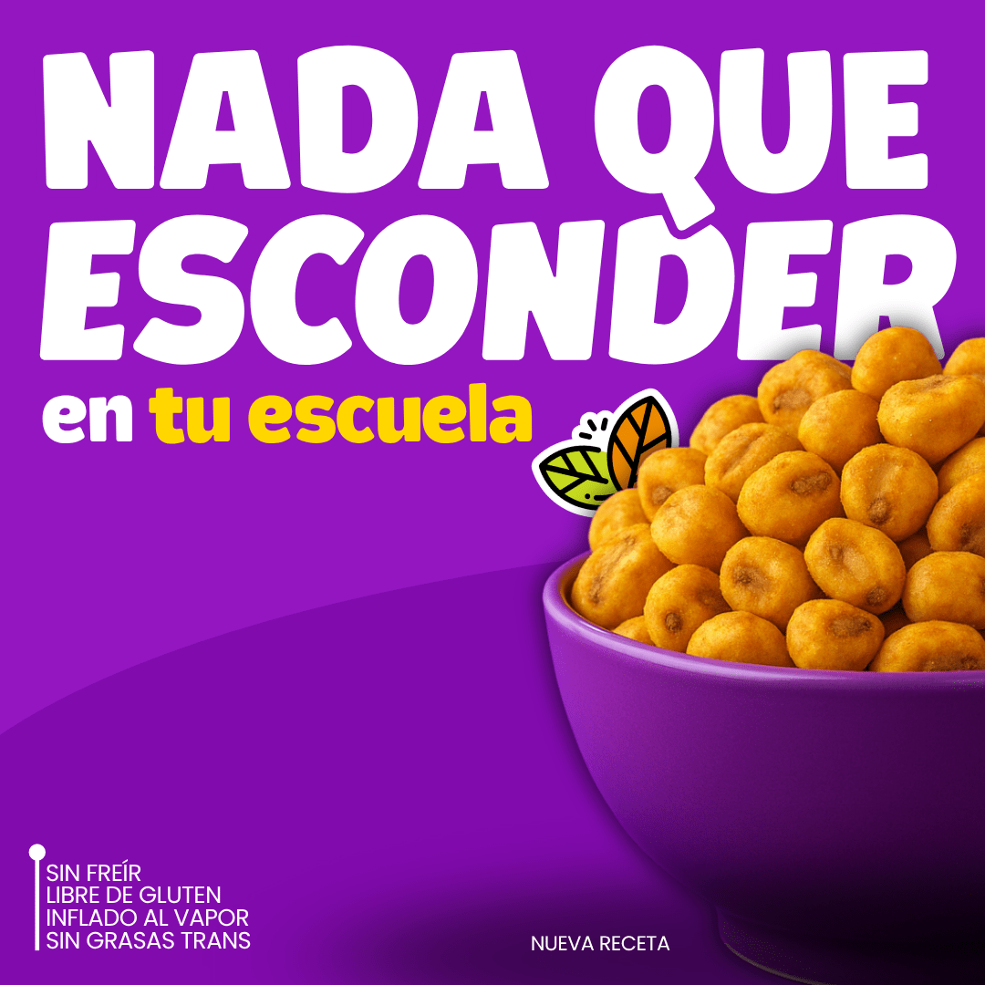 Maicitos de sabores surtidos en formato mayorista, crujientes y sin freír. maiz inflado al vapor. Botana saludable para vender en escuela