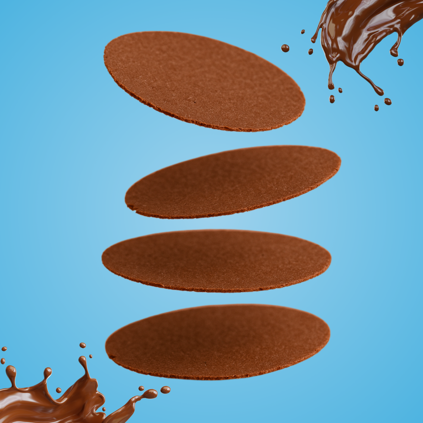 obleas de amaranto sabor chocolate sin azucar endulzadas con estevia botanas saludables dulces sin azucar postre para escuela dulces para vender en colegio nueva ley sep nueva regulacion escuelas vida sana blofis