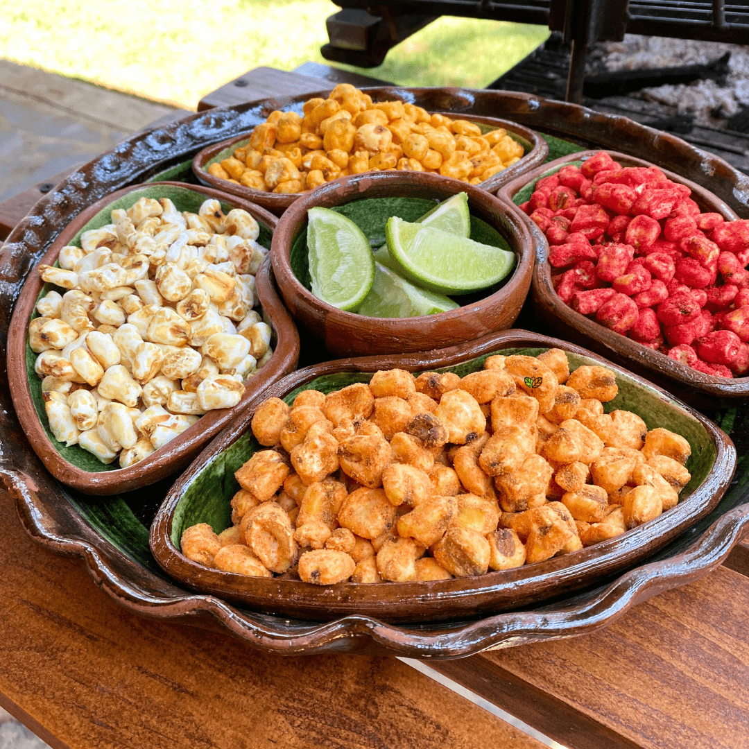 mix de botana saludable a base de maiz