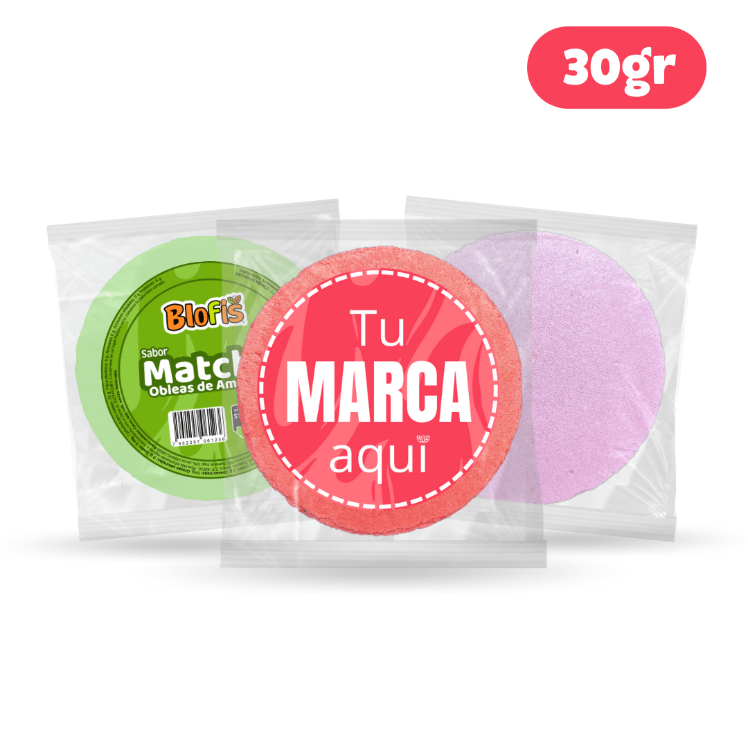 Obleas de Amaranto 30 g 🌱 - Paquetes Mayoreo para Negocios