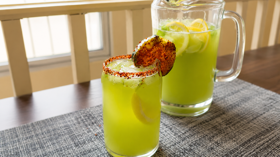Receta de agua fresca de pepino con limón