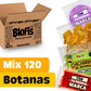 paquete en mix de 120 botanas saludables para vender