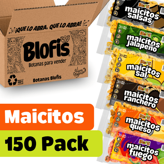Combo de sabores de maicitos saludables, opción rentable para negocios