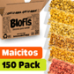 Mix de botanas infladas al vapor, sabores variados para venta al por mayor