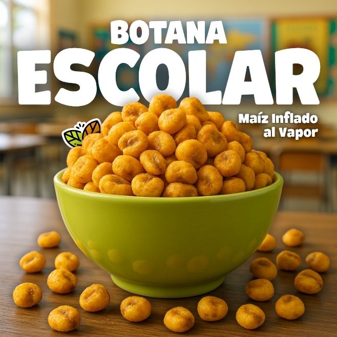botanas escolares para cooperativa regulacion sep secretaria de salud y nom 051 snacks saludables blofis maicitos sabor jalapeño