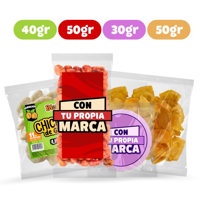 snacks saludables para vender variedad de botanas para venta individual