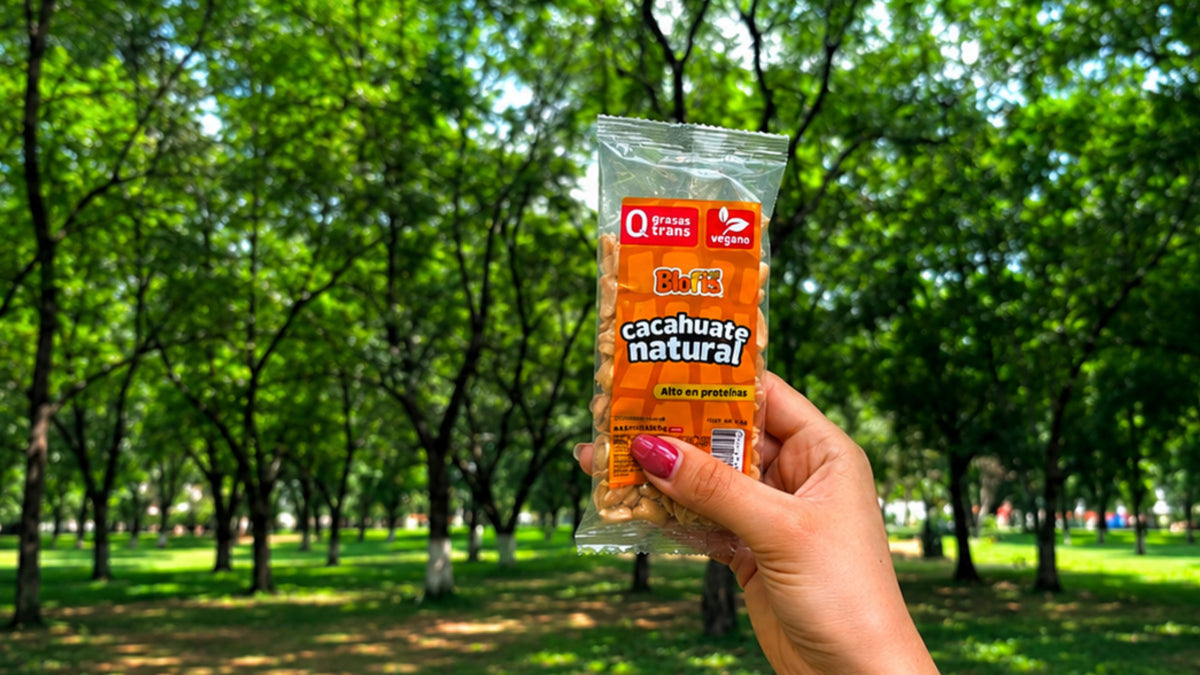 Bolsa de cacahuate natural Blofis de 50 g para venta al mayoreo