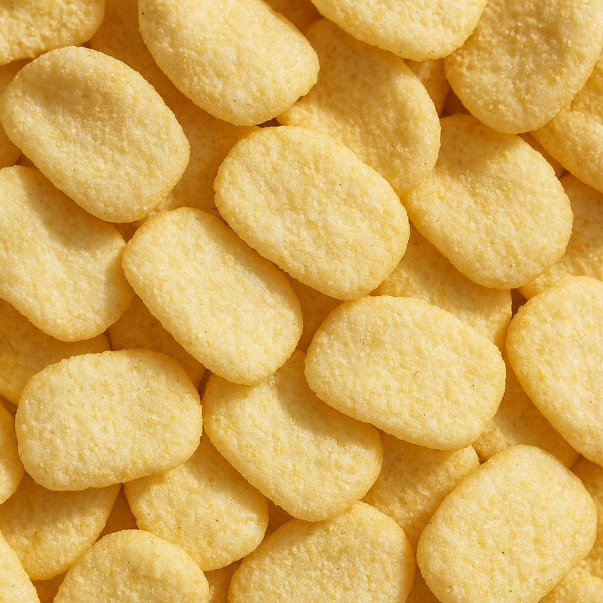 Acercamiento de chicharrón de garbanzo horneado