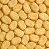 acercamiento a chicharron de garbanzo sabor limon y sal
