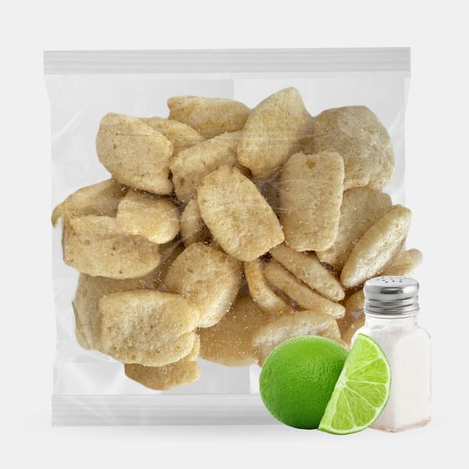 snack de garbanzo horneado sabor limon para vender en escuela