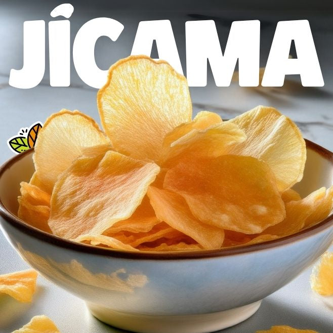 chips de jicama sabor natural horneada