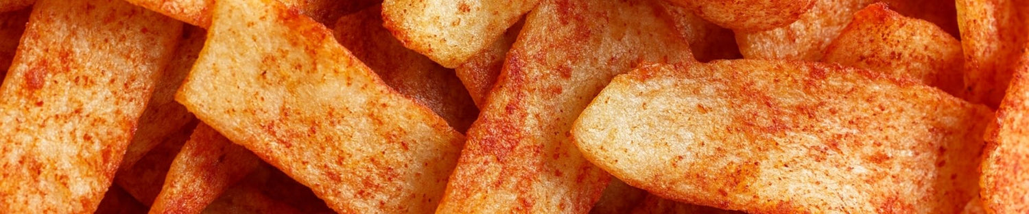chips de jicama deshidratada sabor fuego flaming hot chips de vegetales papitas saludables piquin botanas sanas blofis