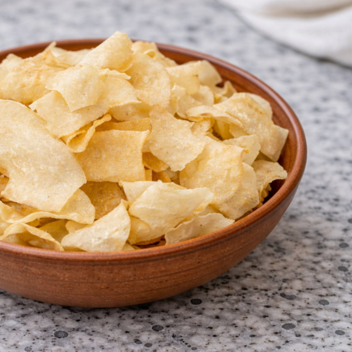 Tazón de chips de jícama Limón y Sal