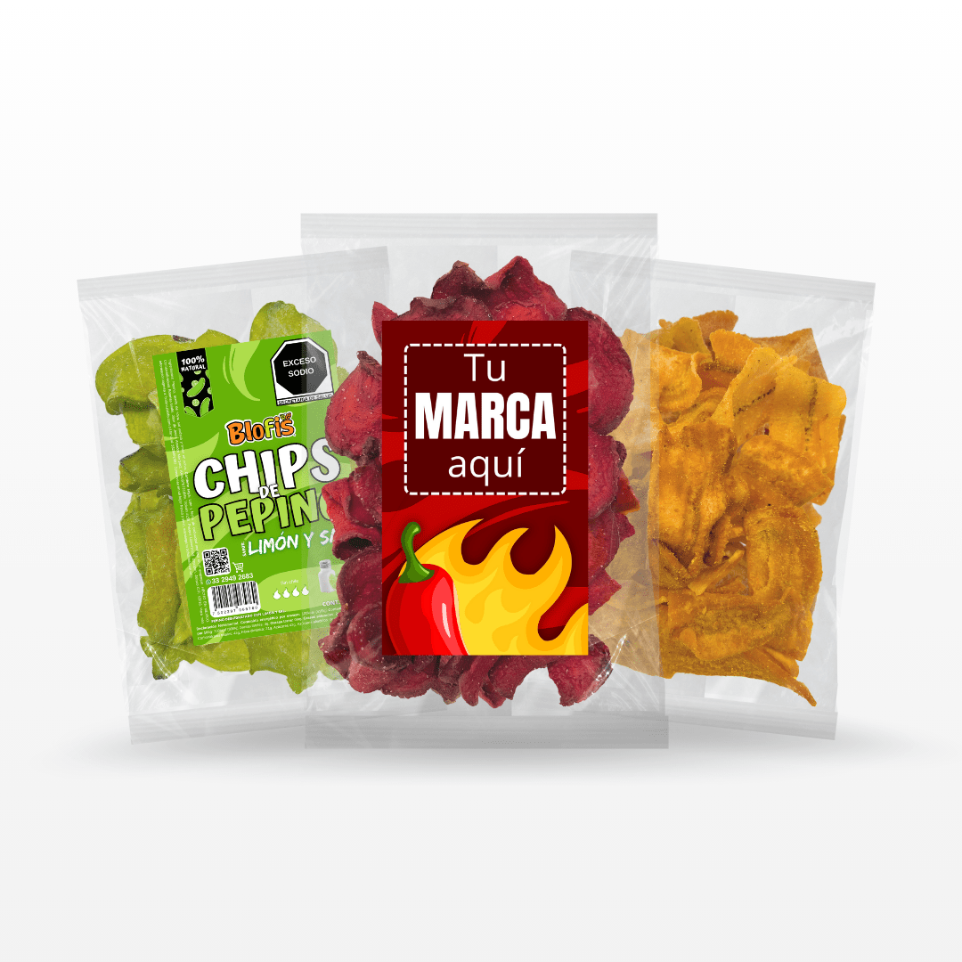 Chips de Verduras Deshidratadas Paquetes Mayoreo  - Snacks para Vender