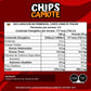 ingredientes y declaracion nutrimental chips de camote piquin