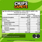 ingredientes y declaracion nutrimental chips de camote limon