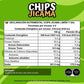 ingredientes y declaracion nutrimental chips de jicama limon y sal