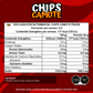 declaracion nutrimental informacion nutricional chips de camote sabor piquin botanas saludables snacks mayoreo dulces para vender negocios