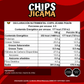 declaracion nutrimental informacion nutricional chips de jicama sabor piquin botanas saludables snacks mayoreo dulces para vender negocios