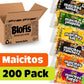 paquete mayoreo maicitos blofis inflados al vapor 200 pack