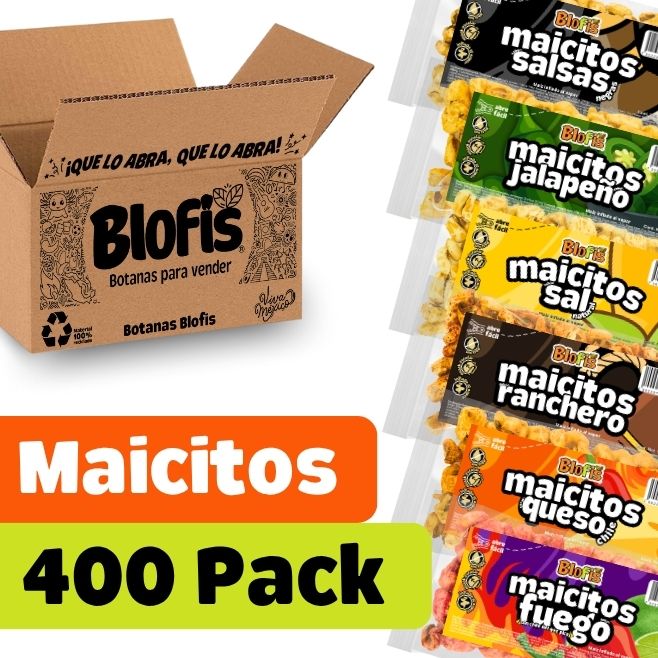 paquete 400 maicitos mx mayoreo para vender 
