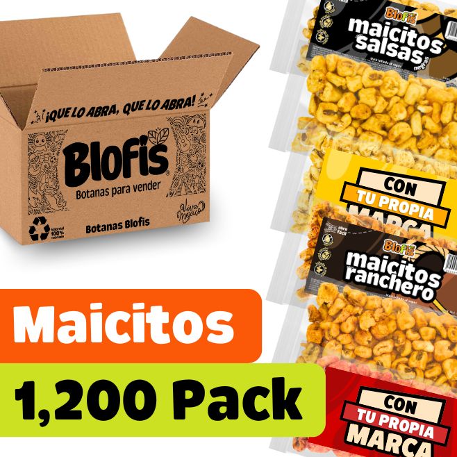 fabrica de maicitos en jalisco 1200 piezas personalizables