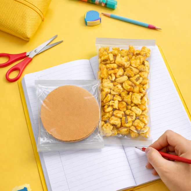 botanas permitidas para venta en cafeteria escolar snacks saludables blofis maicitos y obleas de amaranto