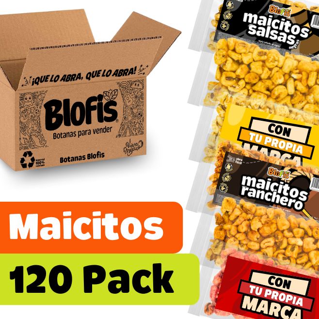 maicitos mx en mayoreo para vender 120 pack