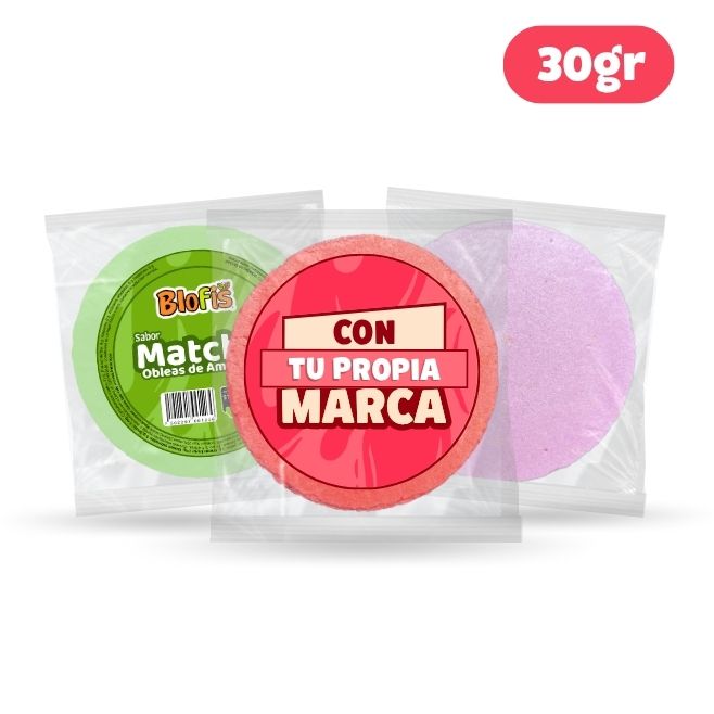 paquete de obleas de amaranto fabricante en jalisco para vender sin azucar 30grs botanas saludables blofis