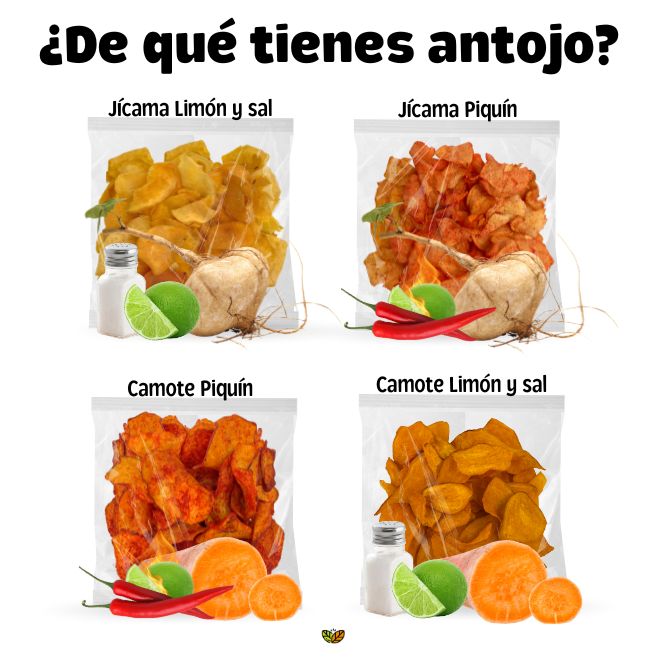 chips de jicama y chips de camote deshidratadas al natural en mayoreo para vender