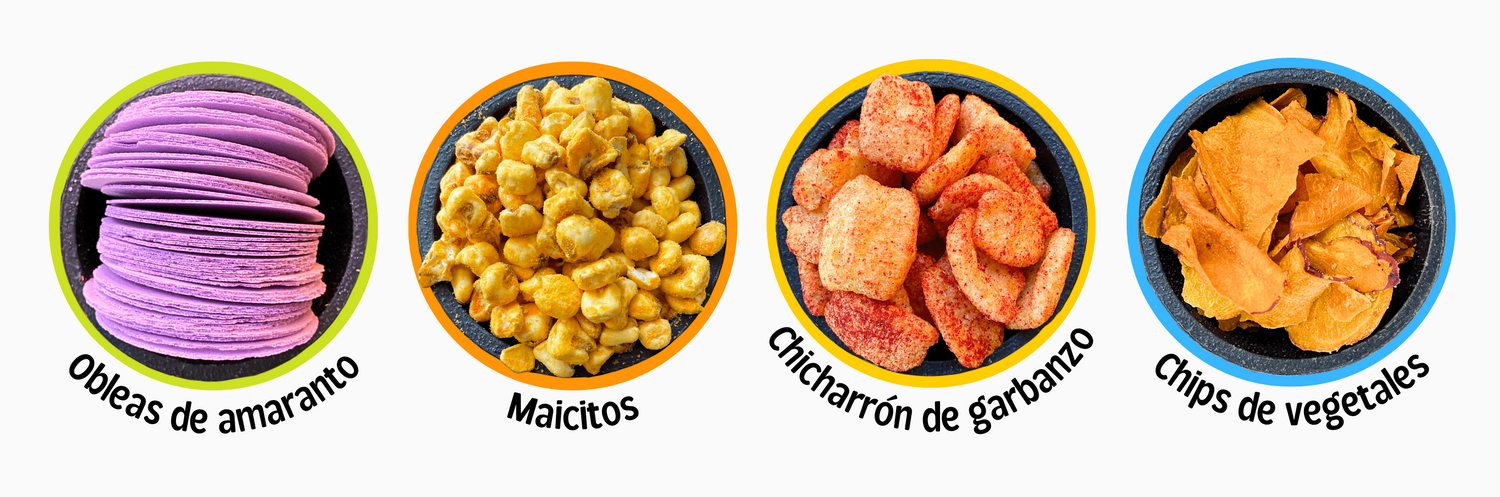 snacks saludables para vender en escuela. botanas para niños