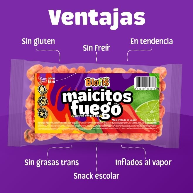 Maicitos Inflados 50gr