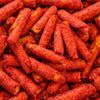 acercamiento a takitos de amaranto sabor fuego